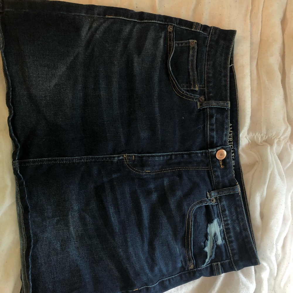 AE jean skirt